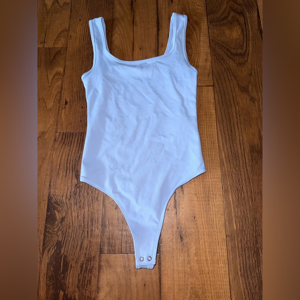 Abercrombie & Fitch Cotton Seamless Fabric Tank Bodysuit NWOT Size: XXS